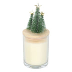 Bah Humbug Orange & Clove Glass Candle with Tree | Inspired Creative Gifts | UK Supplier