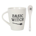 Basic Witch Mug and Spoon Set | Inspired Creative Gifts | UK Supplier