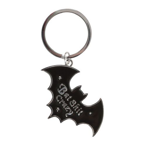 Bat Shit Crazy Keyring | Inspired Creative Gifts | UK Supplier