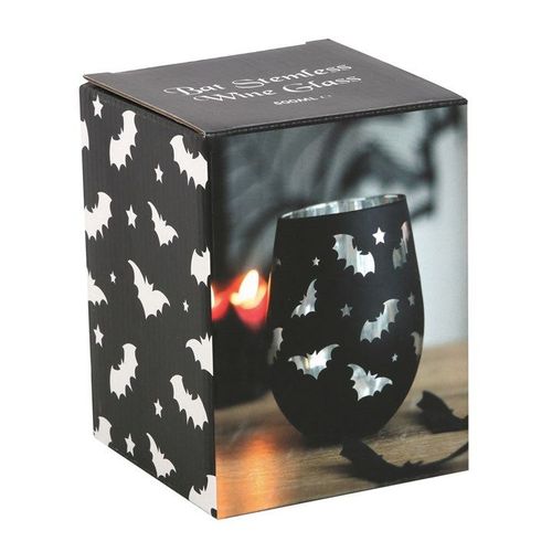 Bat Stemless Wine Glass | Inspired Creative Gifts | UK Supplier