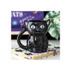 Cute and Creepy Black Cat Mug
