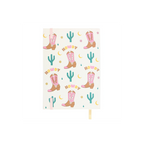 Cowboy Boot A5 Notebook with Sticker Sheet