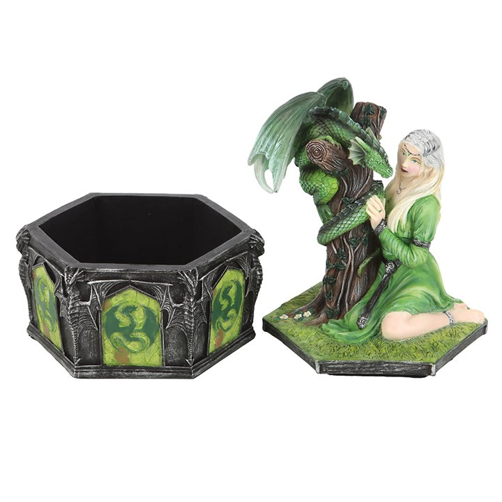 Dragon Friendship Summer Box by Anne Stokes | Trinket, Jewellery & Keepsake Boxes | Inspired Creative Gifts