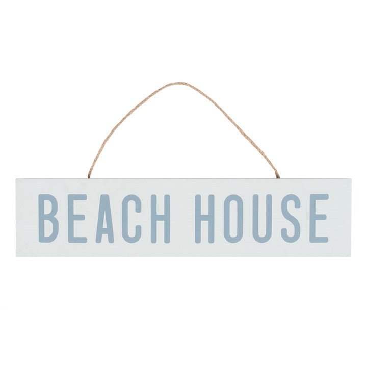 Beach House Hanging Sign | Inspired Creative Gifts | UK Supplier