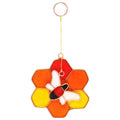 Bee and Honeycomb Suncatcher | Inspired Creative Gifts | UK Supplier