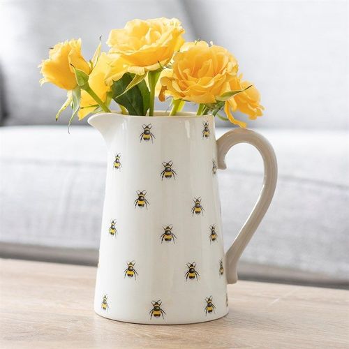 Bee Ceramic Flower Jug | Inspired Creative Gifts | UK Supplier