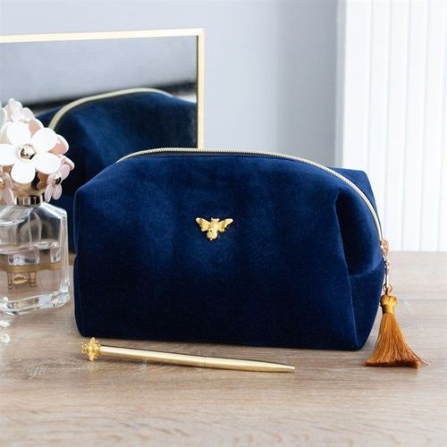 Bee - utiful Velvet Makeup Bag | Inspired Creative Gifts | UK Supplier