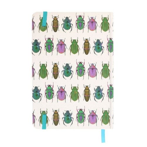 Beetle Print A5 Notebook | Inspired Creative Gifts | UK Supplier
