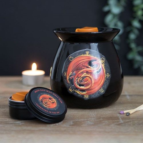 Beltane Wax Melt Burner Gift Set by Anne Stokes | Inspired Creative Gifts | UK Supplier