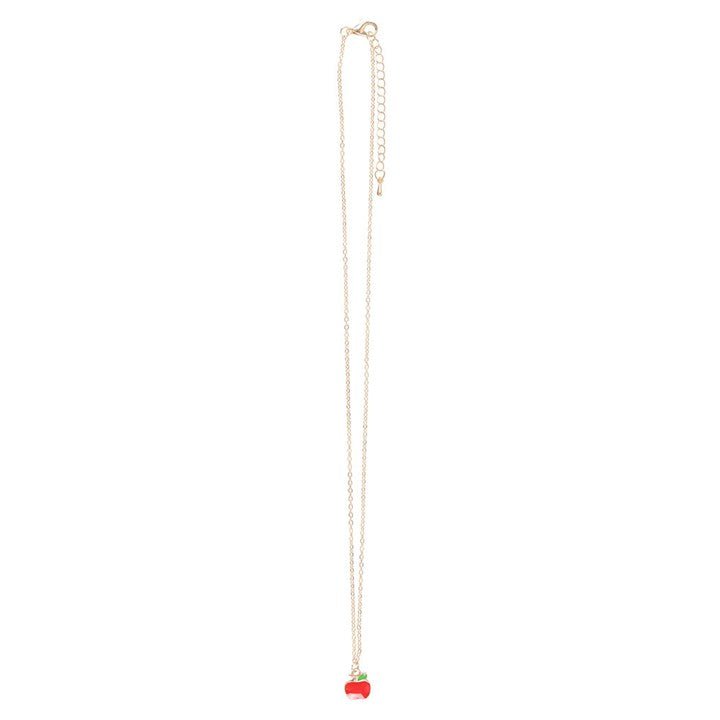 Best Teacher Apple Necklace on Greeting Card | Inspired Creative Gifts | UK Supplier