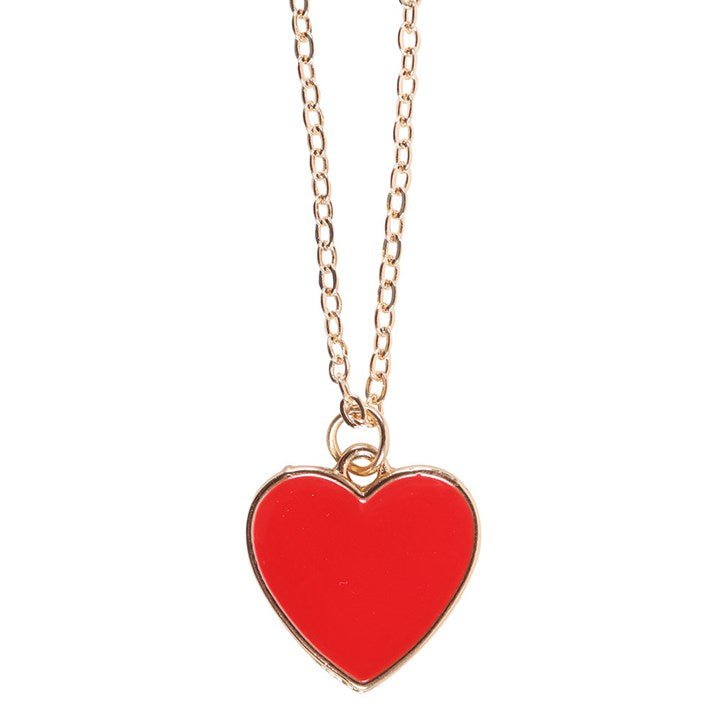Bestie Enamel Heart Necklace Greeting Card | Inspired Creative Gifts | UK Supplier