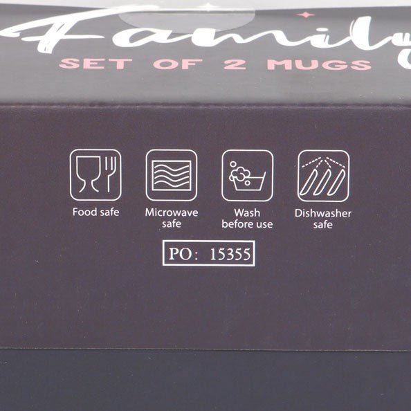 Big Boo Little Boo Family Mug Set | Inspired Creative Gifts | UK Supplier