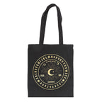 Black and Gold Talking Board Polycotton Tote Bag | Inspired Creative Gifts | UK Supplier