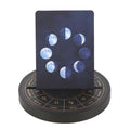 Black Astrology Wheel Tarot Card Stand | Inspired Creative Gifts | UK Supplier