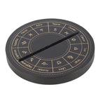 Black Astrology Wheel Tarot Card Stand | Inspired Creative Gifts | UK Supplier
