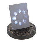 Black Astrology Wheel Tarot Card Stand | Inspired Creative Gifts | UK Supplier