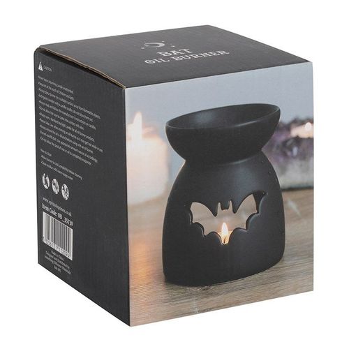Black Bat Cut Out Oil Burner | Inspired Creative Gifts | UK Supplier