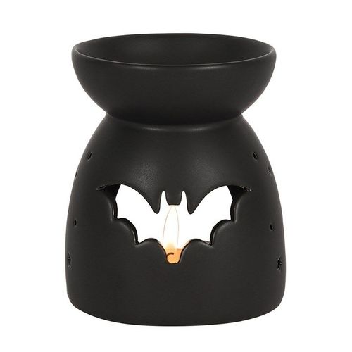 Black Bat Cut Out Oil Burner | Inspired Creative Gifts | UK Supplier