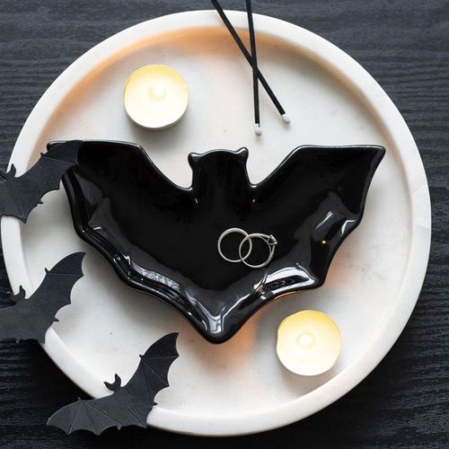 Black Bat Trinket Dish | Inspired Creative Gifts | UK Supplier