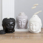 Black Buddha Head Oil Burner | Inspired Creative Gifts | UK Supplier