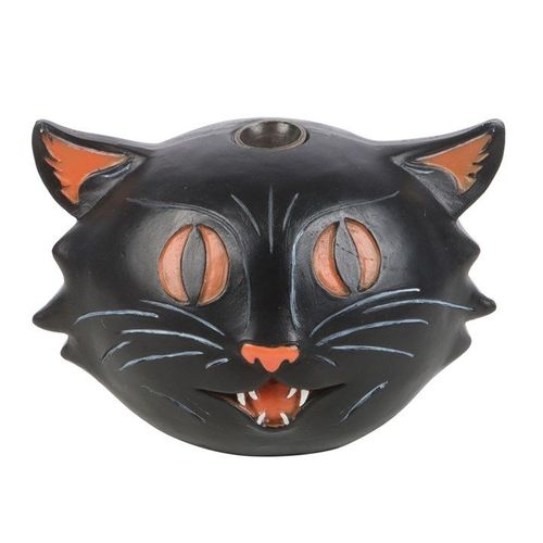 Black Cat Backflow Incense Burner | Inspired Creative Gifts | UK Supplier