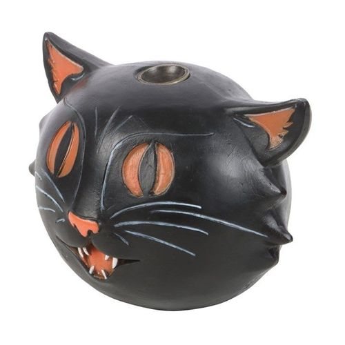 Black Cat Backflow Incense Burner | Inspired Creative Gifts | UK Supplier