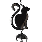 Black Cat Profile Windchime | Inspired Creative Gifts | UK Supplier