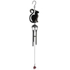 Black Cat Profile Windchime | Inspired Creative Gifts | UK Supplier