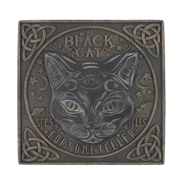Black Cat Stepping Stone | Inspired Creative Gifts | UK Supplier