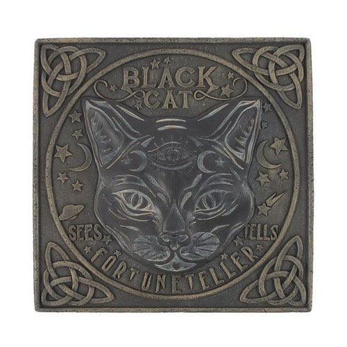 Black Cat Stepping Stone | Inspired Creative Gifts | UK Supplier