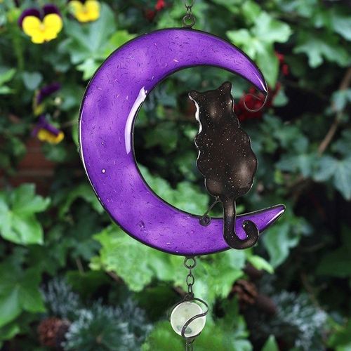 Black Cat Windchime | Inspired Creative Gifts | UK Supplier