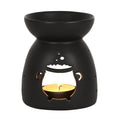 Black Cauldron Cut Out Oil Burner | Inspired Creative Gifts | UK Supplier