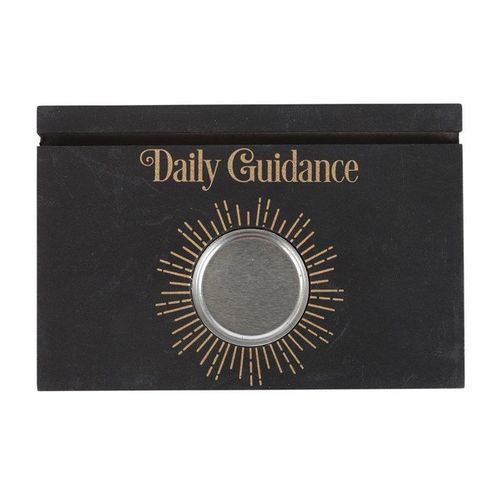 Black Daily Guidance Tarot Card Stand Tealight Holder | Inspired Creative Gifts | UK Supplier