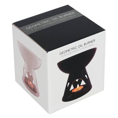 Black Deep Bowl Oil Burner and Wax Warmer | Inspired Creative Gifts | UK Supplier