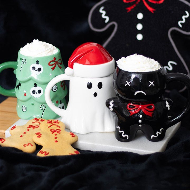 Black Gingerdead Man Mug | Inspired Creative Gifts | UK Supplier