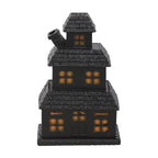 Black Haunted House Incense Cone Holder | Inspired Creative Gifts | UK Supplier