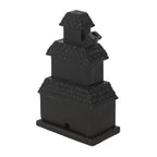 Black Haunted House Incense Cone Holder | Inspired Creative Gifts | UK Supplier