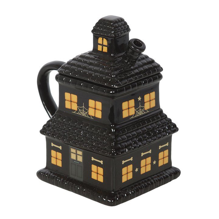 Black Haunted House Mug | Inspired Creative Gifts | UK Supplier