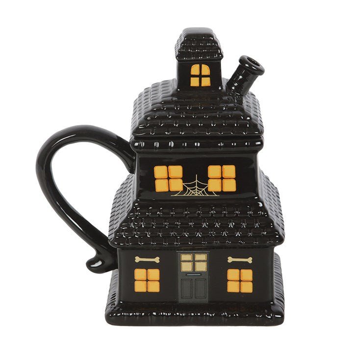 Black Haunted House Mug | Inspired Creative Gifts | UK Supplier
