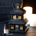 Black Haunted House Oil Burner and Wax Warmer | Inspired Creative Gifts | UK Supplier
