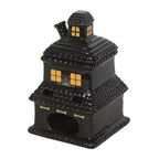 Black Haunted House Oil Burner and Wax Warmer | Inspired Creative Gifts | UK Supplier