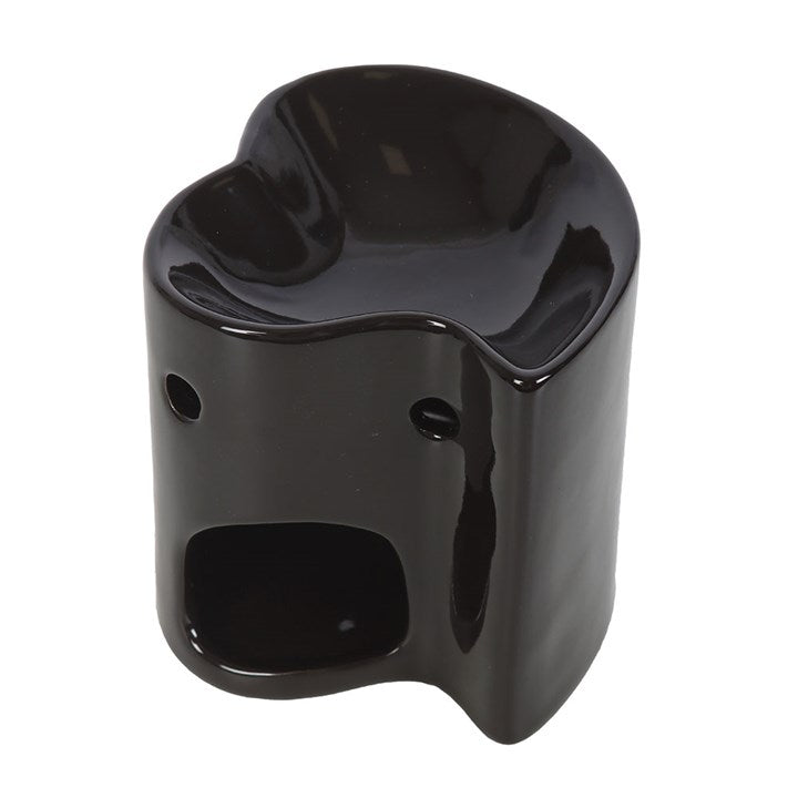 Black Heart Oil Burner and Wax Warmer | Inspired Creative Gifts | UK Supplier