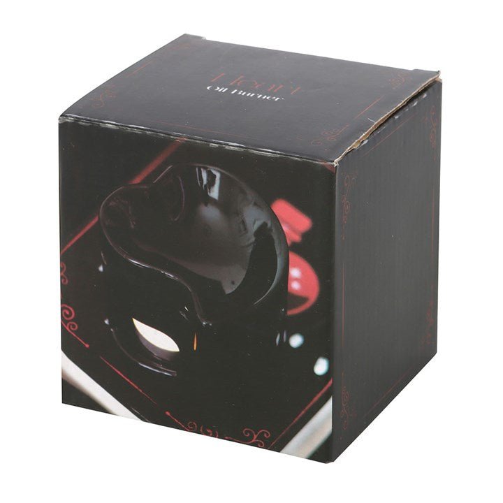 Black Heart Oil Burner and Wax Warmer | Inspired Creative Gifts | UK Supplier