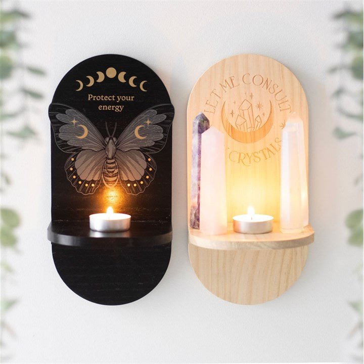 Black Moth Altar Shelf | Inspired Creative Gifts | UK Supplier