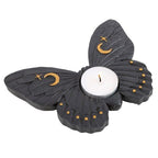 Black Moth Tealight Candle Holder | Inspired Creative Gifts | UK Supplier