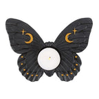 Black Moth Tealight Candle Holder | Inspired Creative Gifts | UK Supplier