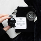 Black Obsidian Crystal Skull | Inspired Creative Gifts | UK Supplier
