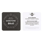 Black Obsidian Crystal Skull | Inspired Creative Gifts | UK Supplier