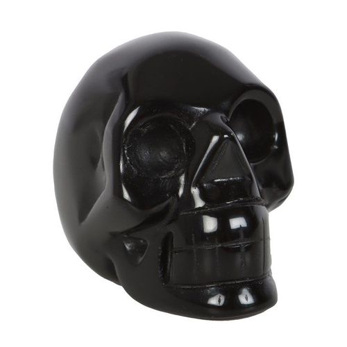 Black Obsidian Crystal Skull | Inspired Creative Gifts | UK Supplier