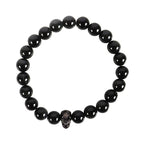 Black Obsidian Skull Bracelet | Inspired Creative Gifts | UK Supplier